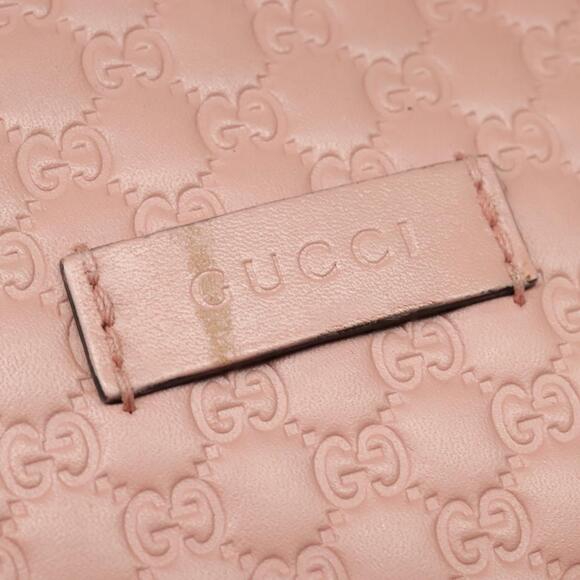 GUCCI Micro GG Canvas Micro Guccissima Bag Leather Outlet - Picture 16 of 16